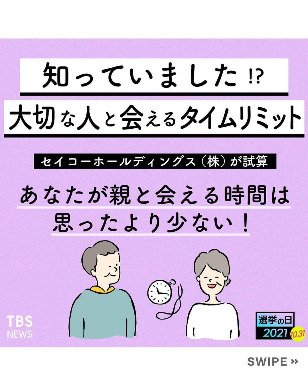 TBS NEWSのインスタグラム