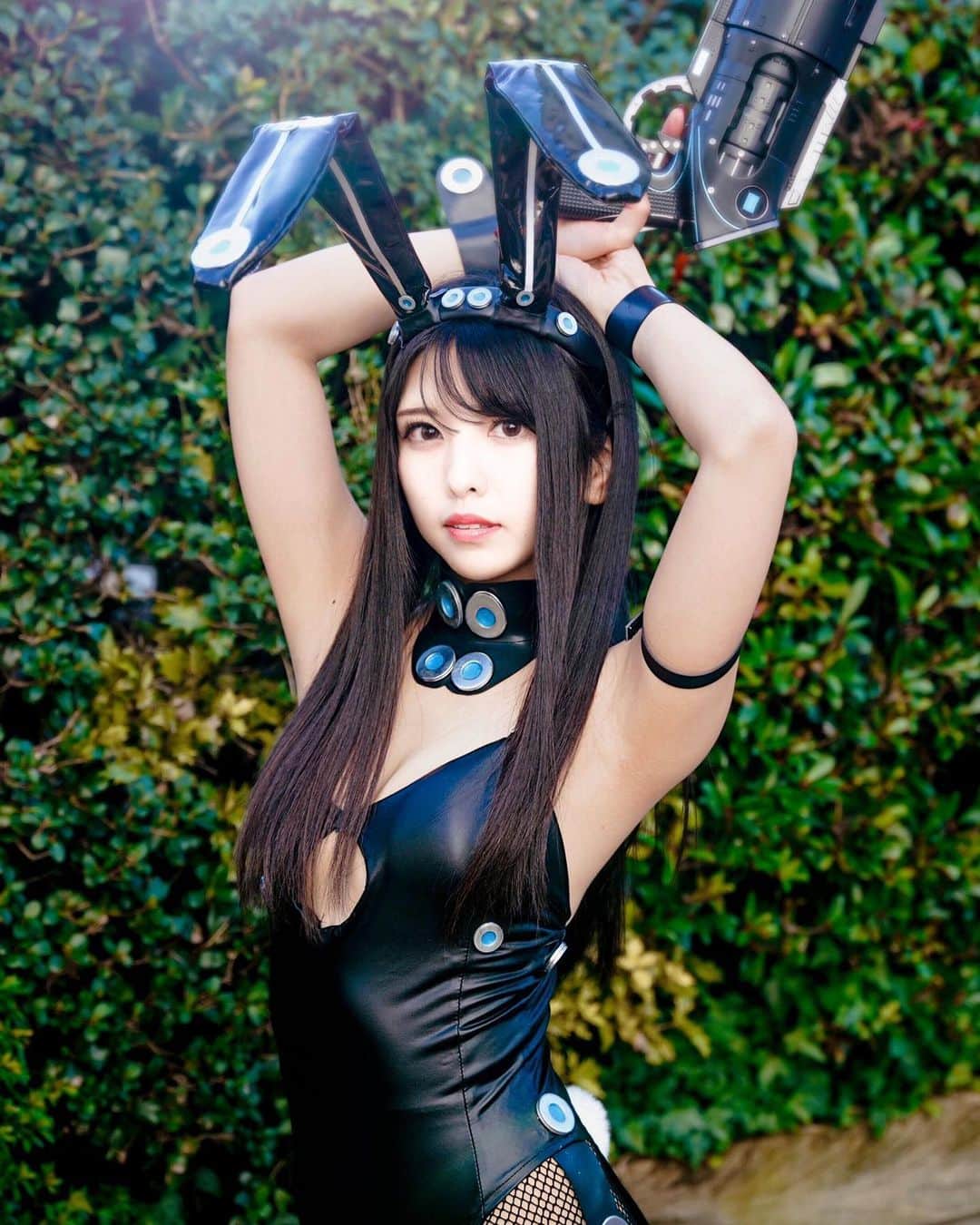 のインスタグラム：「GANTZバニー👯‍♀️  #池ハロ2021 #gantz」