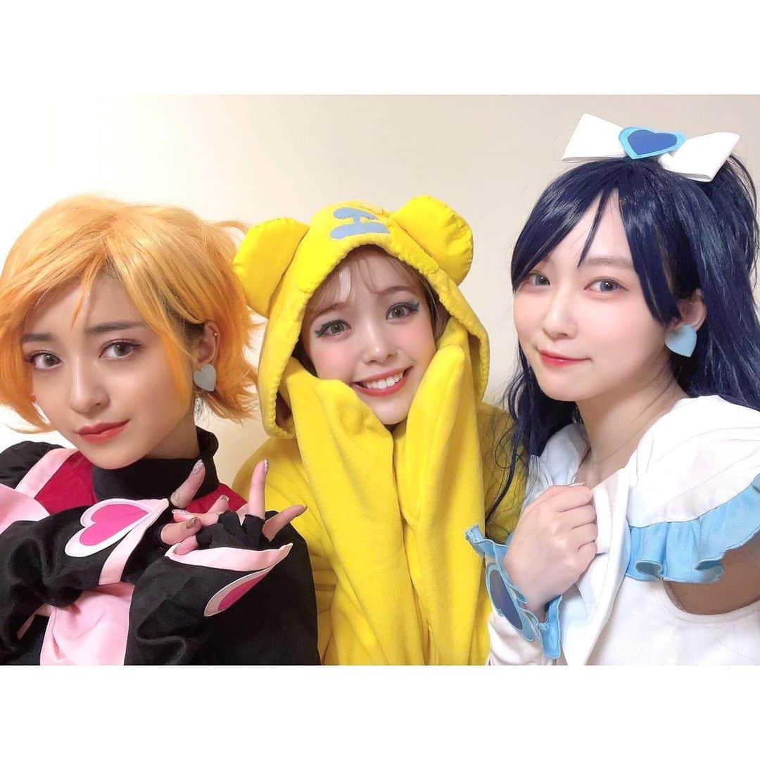 越智ゆらの（ゆらゆら）さんのインスタグラム写真 - (越智ゆらの（ゆらゆら）Instagram)「ふたりはプリキュア❤️‍🔥 ゆらちょぱるんでやりました~  なぎさとほのかとメップル！  懐かしいー😂 世代の方居ますか？✋🏻  #halloween  #happyhalloween  #purikyua」10月31日 19時56分 - yula1018