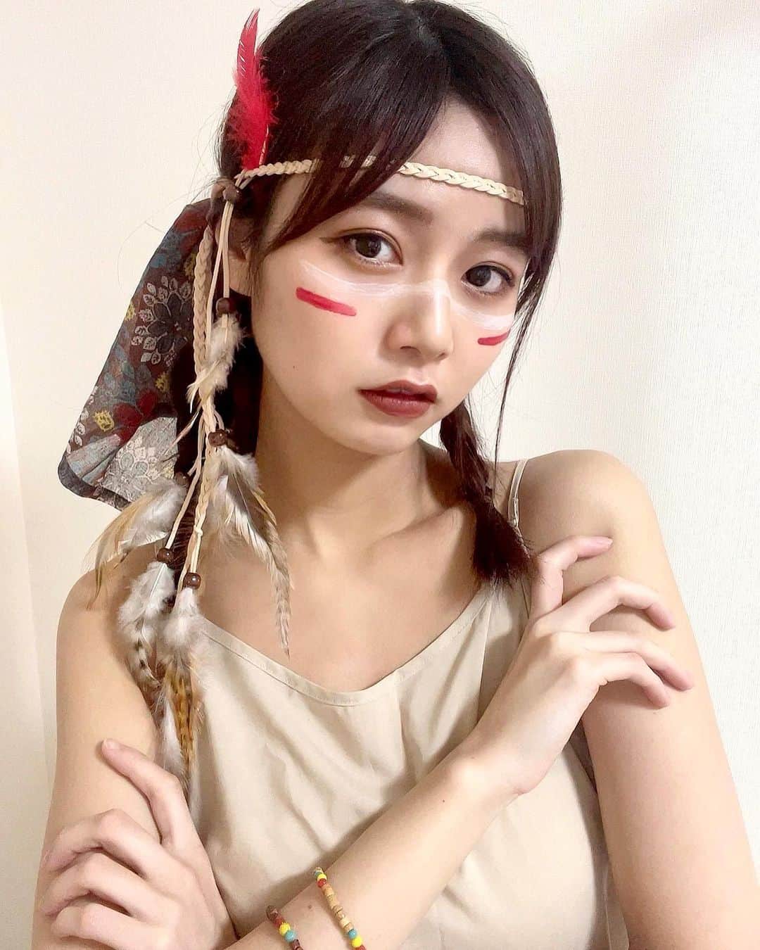杉浦みずきのインスタグラム：「. HAPPY HALLOWEEN !!!!!❤︎  #タイガーリリー  #ピーターパン」