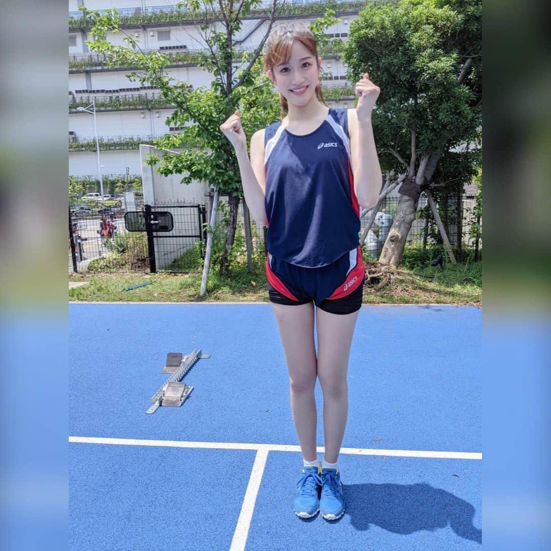 橘遥菜のインスタグラム：「♡ ⁡ 2021/10/31 ⁡ 今日のミライモンスターは陸上でした！🏃‍♂️ ⁡ 来週も是非見てくださいね♪ ⁡ 陸上といえば！ 本日金沢で開催されている、金沢マラソンの応援に行ってきましたよ〜😊また後日投稿しますね♪ ⁡ 選手の皆さんお疲れ様でした🌱 ⁡ #旭化成キャンペーンモデル #ミライモンスター #橘遥菜」