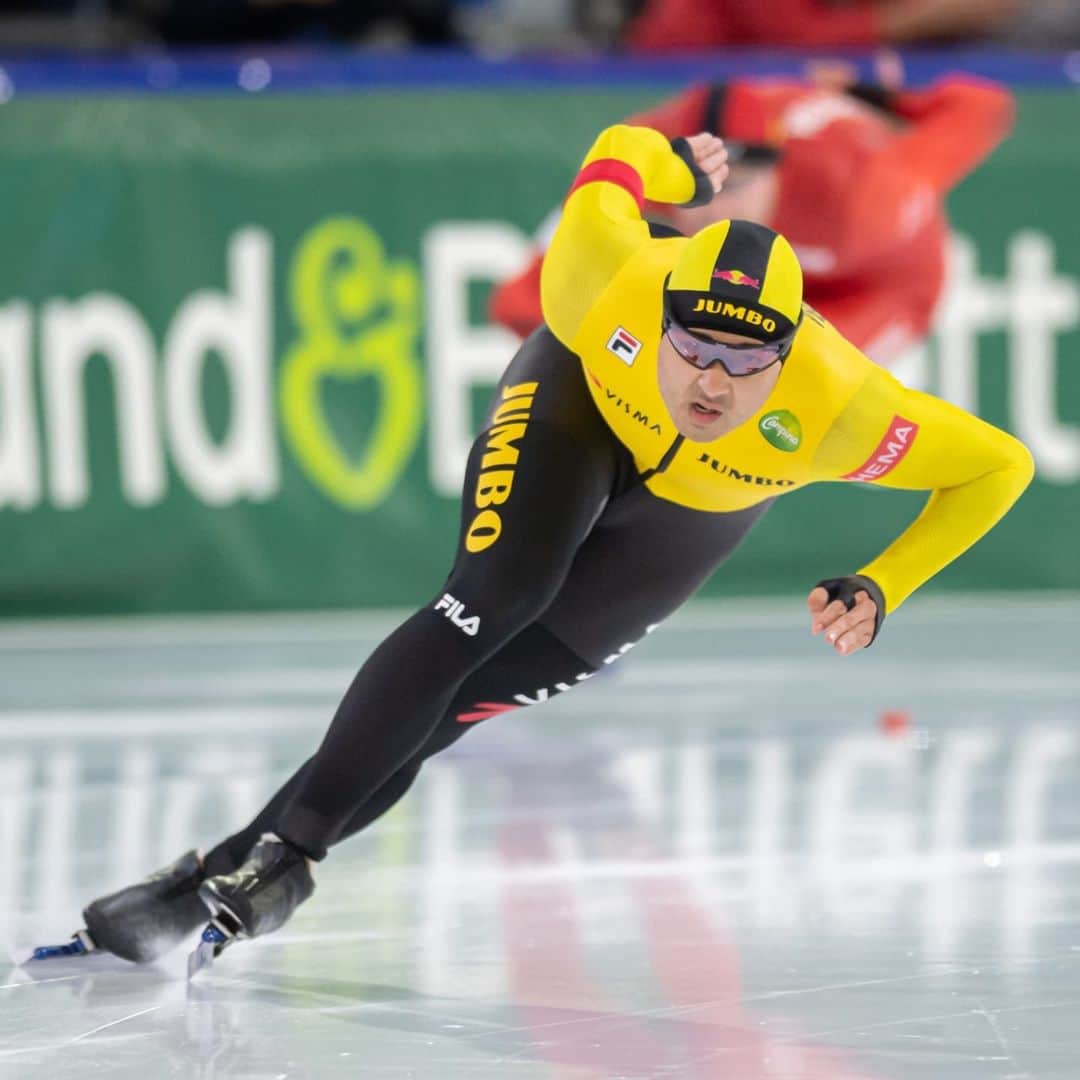 開フェルバイのインスタグラム：「Dutch champion 500 and 1000m!🥇🥇 dank voor het aanmoedigen! 🙏🙏#jumbovisma_ice #daikin #nkafstanden」