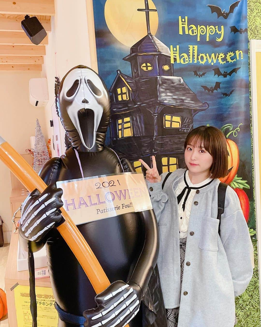 坂口渚沙さんのインスタグラム写真 - (坂口渚沙Instagram)「ハッピーハロウィン🎃  #ハッピーハロウィン  #happyhalloween」10月31日 23時35分 - nagisa_sakaguchi