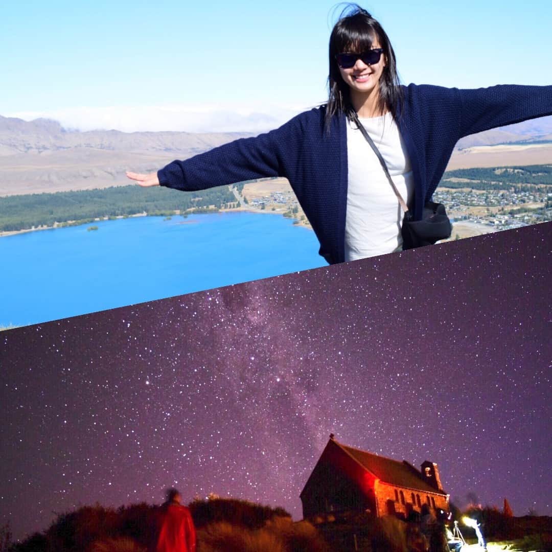 テレビ朝日アナウンサー公式さんのインスタグラム写真 - (テレビ朝日アナウンサー公式Instagram)「紀アナの #旅の思い出 は？4年ほど前に行った #ニュージーランド の #テカポ湖 です！こんなにきれいな #星空 がこの世にあったなんてと驚き、その時から私の夢は世界中の星空を見に行くことになりました！」11月1日 11時00分 - tvasahi_announcers