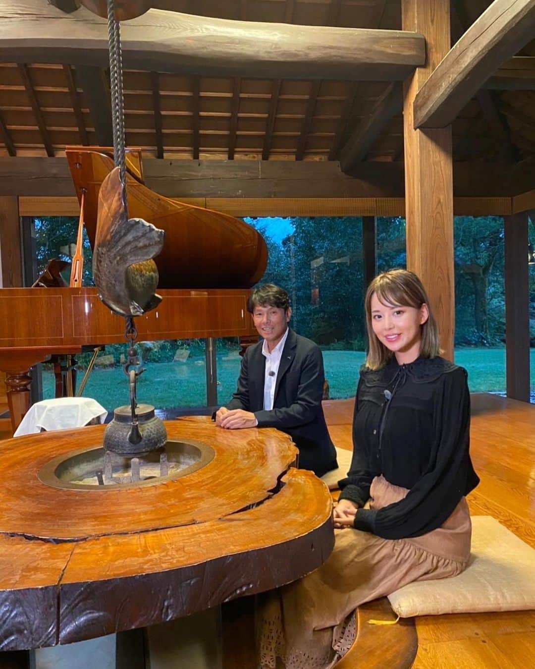 原田怜奈のインスタグラム：「告知をしたいと思います😊 今日11月1日からBS朝日☻ 極上！ゴルフ場探訪に 出演しております☺️  元サッカー選手の福田正博さんと 楽しく葛城ゴルフ倶楽部の 良さを伝えていますので 是非見てください☺️  私のゴルフは曲がりまくり、、 またリベンジしたい🥺‼️⛳️ . . . . #葛城ゴルフ倶楽部 #とても綺麗なゴルフ場でした  #BS朝日 #極上ゴルフ場探訪」