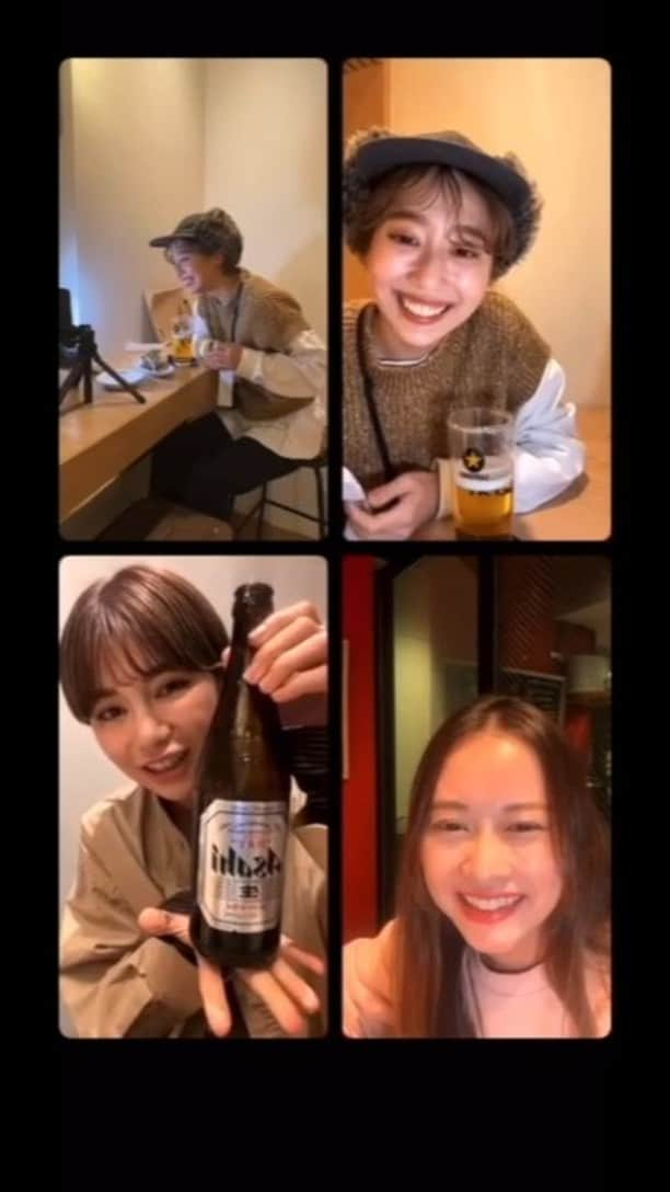 神尾美沙のインスタグラム：「おやじ会live in JINGUMAE COMICHI🍻」