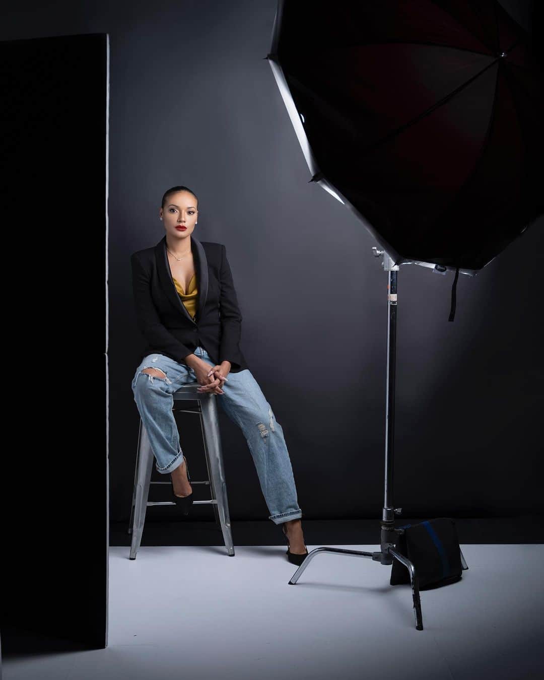 セリタ・エバンクスのインスタグラム：「Working on all things Good.  #womenempoweringwomen #bts」