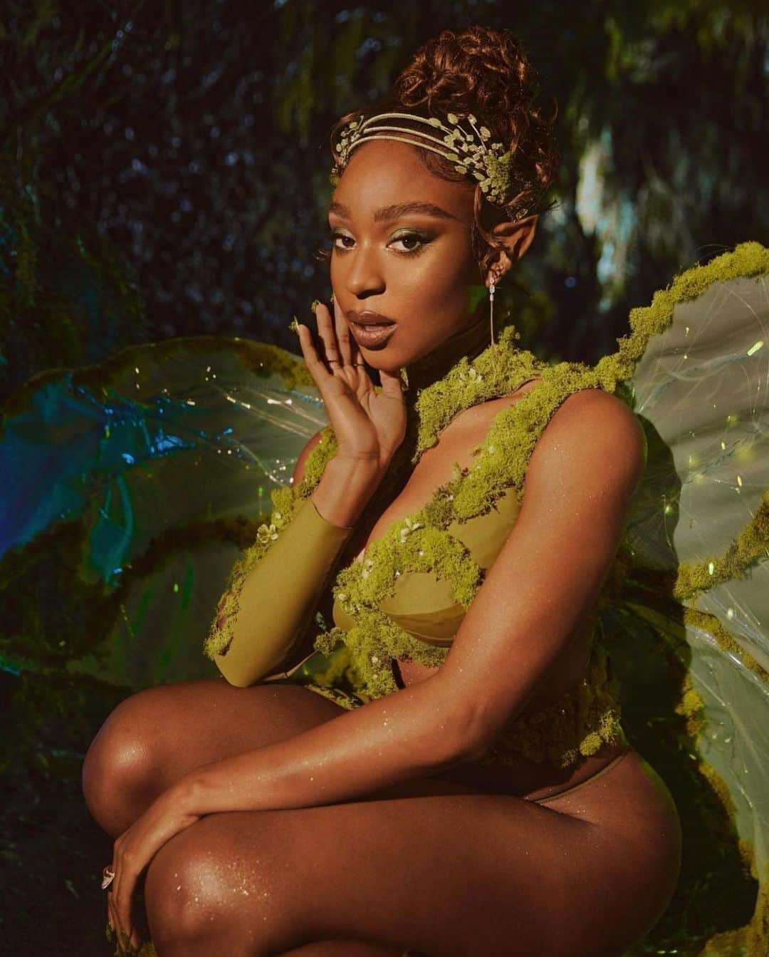 Fashion Climaxxさんのインスタグラム写真 - (Fashion ClimaxxInstagram)「Fashion Designer @asanchezfashion Transformed @normani into an #enchantedfairy wearing a olive moss covered dress, headpiece and fiber optic light up fairy wings!! 🧚 WOW!! You did that bestie 🙇🏻‍♀️ I’m OBSESSED!!!  . . . .  #byadolfosanchez #fashion #halloween2021 #fairy #enchanted #haute #hot #sexy #fire #gorgeous #normani #everything #slayed #halloween #sexycostume #losangeles #la #designer #fairytale #fashiondesigner」11月2日 10時09分 - fashionclimaxx2