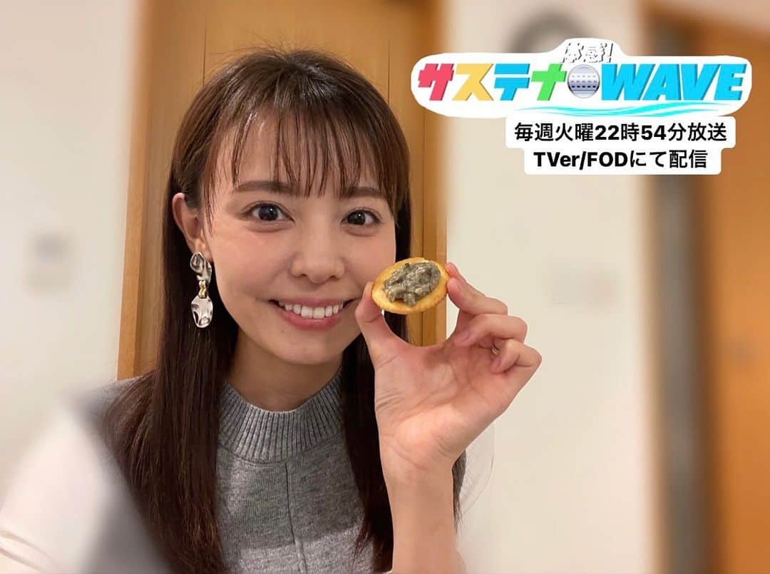 フジテレビアナウンサーのインスタグラム：「宮澤智です。  今回私は中途半端に余ってしまった野菜を使って ベジスプレッド、いわゆる野菜のペースト🥬を作りました！  一見難しそうに聞こえますが、とっても簡単！ これなら野菜を余すことなく使うことができます。  パンやクラッカーに塗ったりパスタと和えたり、使い方は様々！！  皆さんもお好きな野菜でぜひ試してみてくださいね😋🥕  #フジテレビアナウンサー #宮澤智 #半端野菜でベジスプレッド作り #楽しくアクションSDGs #12つくる責任つかう責任 #体感サステナWAVE #22時54分から #関東ローカル #放送後Tver/FODでも配信」
