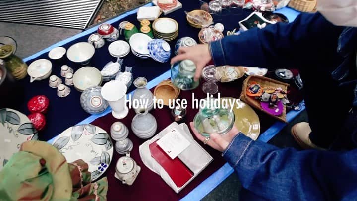 矢部ユウナのインスタグラム：「FLEAMARKET のお買い物動画をYouTubeにアップします😎今夜20時ね！」