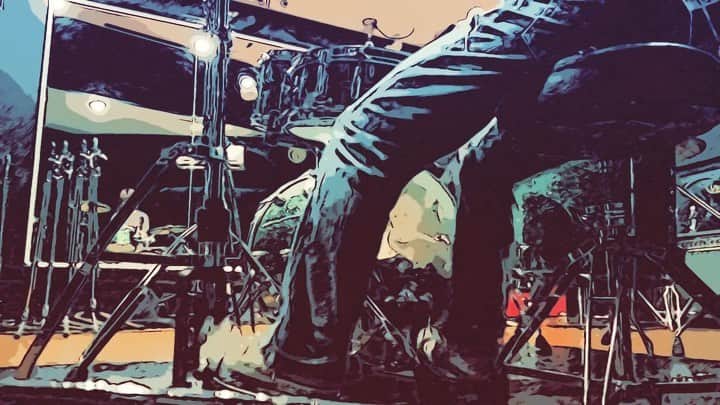 のインスタグラム：「地味練習  #drums #左足サボりすぎ」