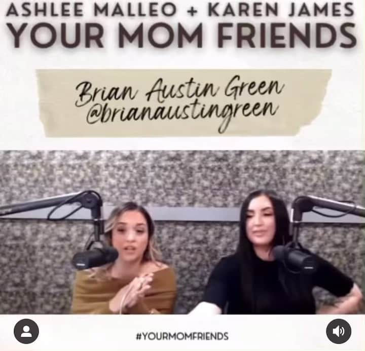 ブライアン・オースティン・グリーンのインスタグラム：「Check this out :)) @yourmomfriendspod  It’s a good time for sure」