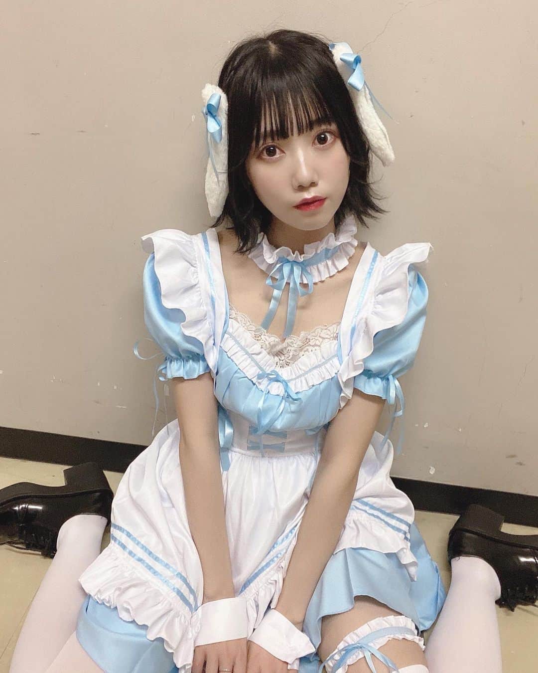 白瀬乃愛のインスタグラム：「・ ૮ . ̫ . ა🧁🥣」