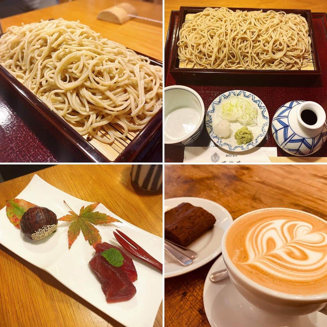 森脇和成のインスタグラム：「尊敬する大先輩に美味しいお蕎麦とカフェをご馳走になりました。in鎌倉」