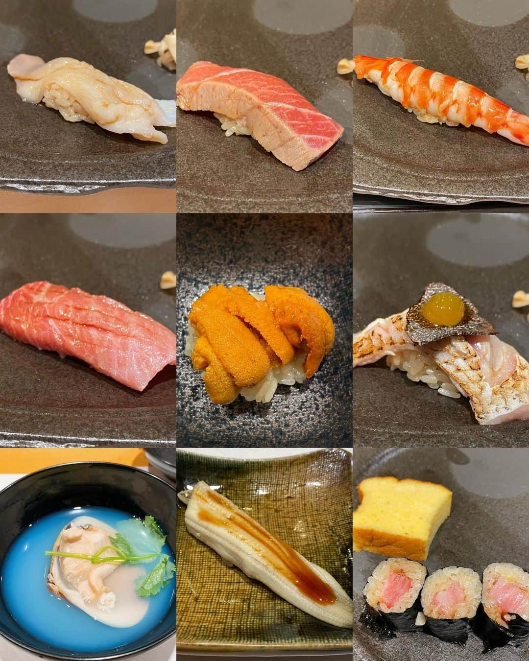 かなてゃんさんのインスタグラム写真 - (かなてゃんInstagram)「おすし🍣  青山の10年連続ミシュラン二つ星の予約困難店の海味さんが赤坂に分店出したからお邪魔しました🐶🍣  全部美味しすぎて感動🥺 1番決めれない！  贅沢なコースだった〜🐶  また行けたら行きたいな、、、🥲❤︎  最近おすし大好き🍣 ------------------ 赤坂　鮨　海味 @sushi_umi_akasaka   東京都港区赤坂3-15-13 冨司林ビル 2F ランチ  12：00～14：00 ディナー 17：00～23：00  050-5571-2568 ----------------  #海味　#赤坂鮨海味　#すしすたぐらむ　#ミシュラン二つ星　#予約困難店 #鮨 #赤坂グルメ #グルメ #グルメ女子 #東京グルメ #寿司スタグラム #グルメスタグラム #japanesegirl #japanesefood #asiangirls #撮影モデル #赤坂 #ミシュラン #ごはん日記 #ごはん記録」12月2日 18時33分 - _yakiniku_