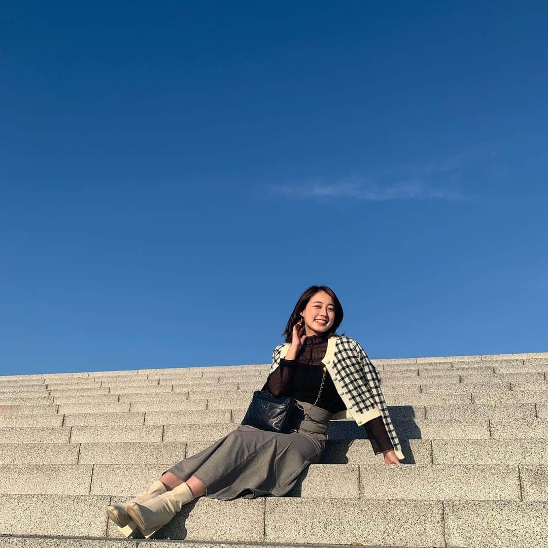 のインスタグラム：「I love the way I am😙❤️」