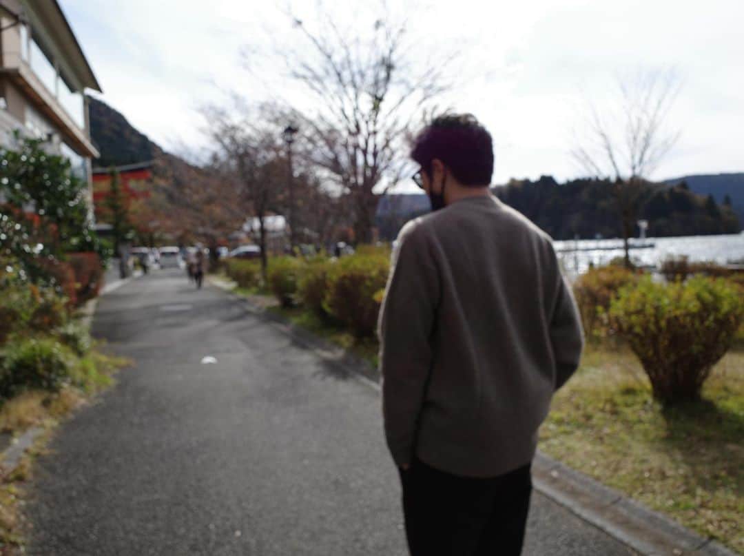 のインスタグラム：「. 往路フィニッシュ地点へ🎽  #第98回 #箱根駅伝 #芦ノ湖」