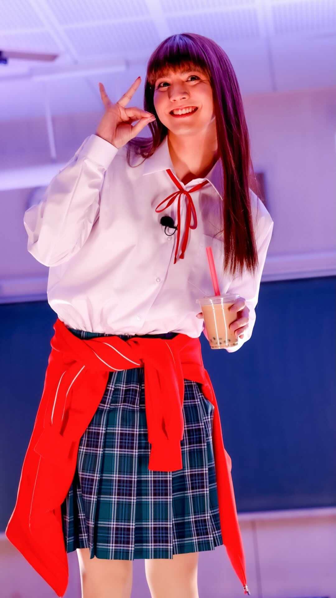 GENERATIONS高校TVのインスタグラム：「もしもGENEがJKになったら選手権！ りょるるがJKコーデのポイントを教えてくれたよ♡ りょるるのコーデ好きな人🙋‍♀️ . #gene高 #ジェネ高 #generations高校tv #gene #generations #ジェネ #ジェネレーションズ #generationsfromexiletribe #ldh #白濱亜嵐 #片寄涼太 #数原龍友 #小森隼 #佐野玲於 #関口メンディー #中務裕太 #もしもGENEがJKになったら選手権 #もしもGENEがJKになったら」