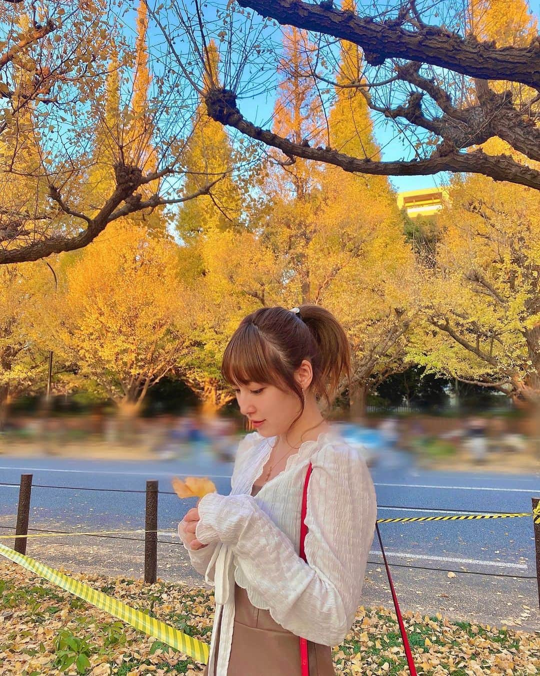 amiさんのインスタグラム写真 - (amiInstagram)「11月の締めくくり🍂 #いちょう並木」11月28日 23時08分 - amidesudoumo