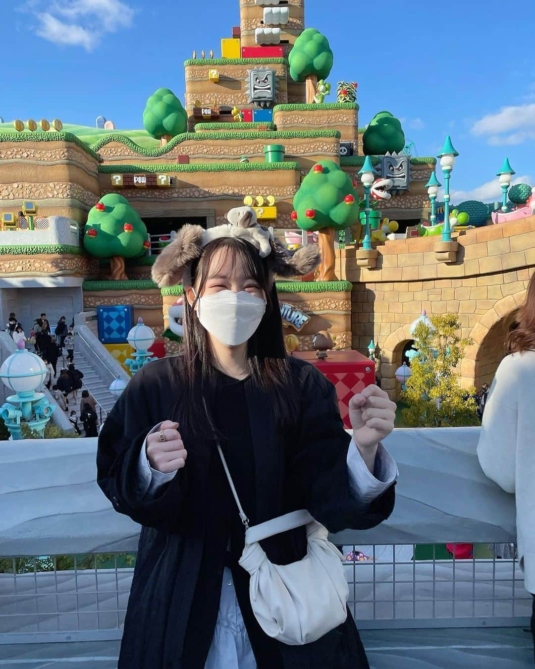 越智ゆらの（ゆらゆら）さんのインスタグラム写真 - (越智ゆらの（ゆらゆら）Instagram)「初！🗺🖍  #usj #nintendoworld」11月29日 20時09分 - yula1018