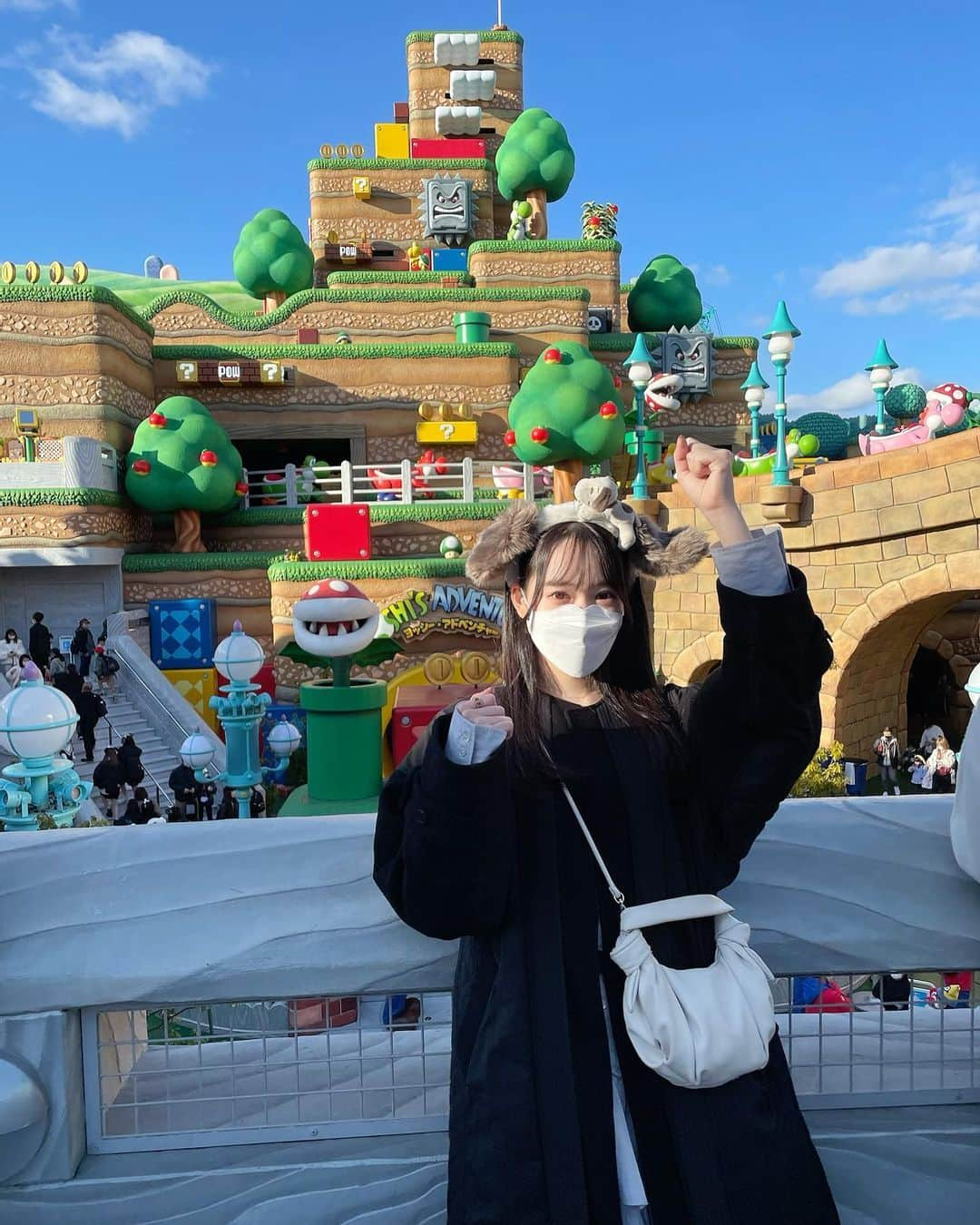 越智ゆらの（ゆらゆら）さんのインスタグラム写真 - (越智ゆらの（ゆらゆら）Instagram)「初！🗺🖍  #usj #nintendoworld」11月29日 20時09分 - yula1018