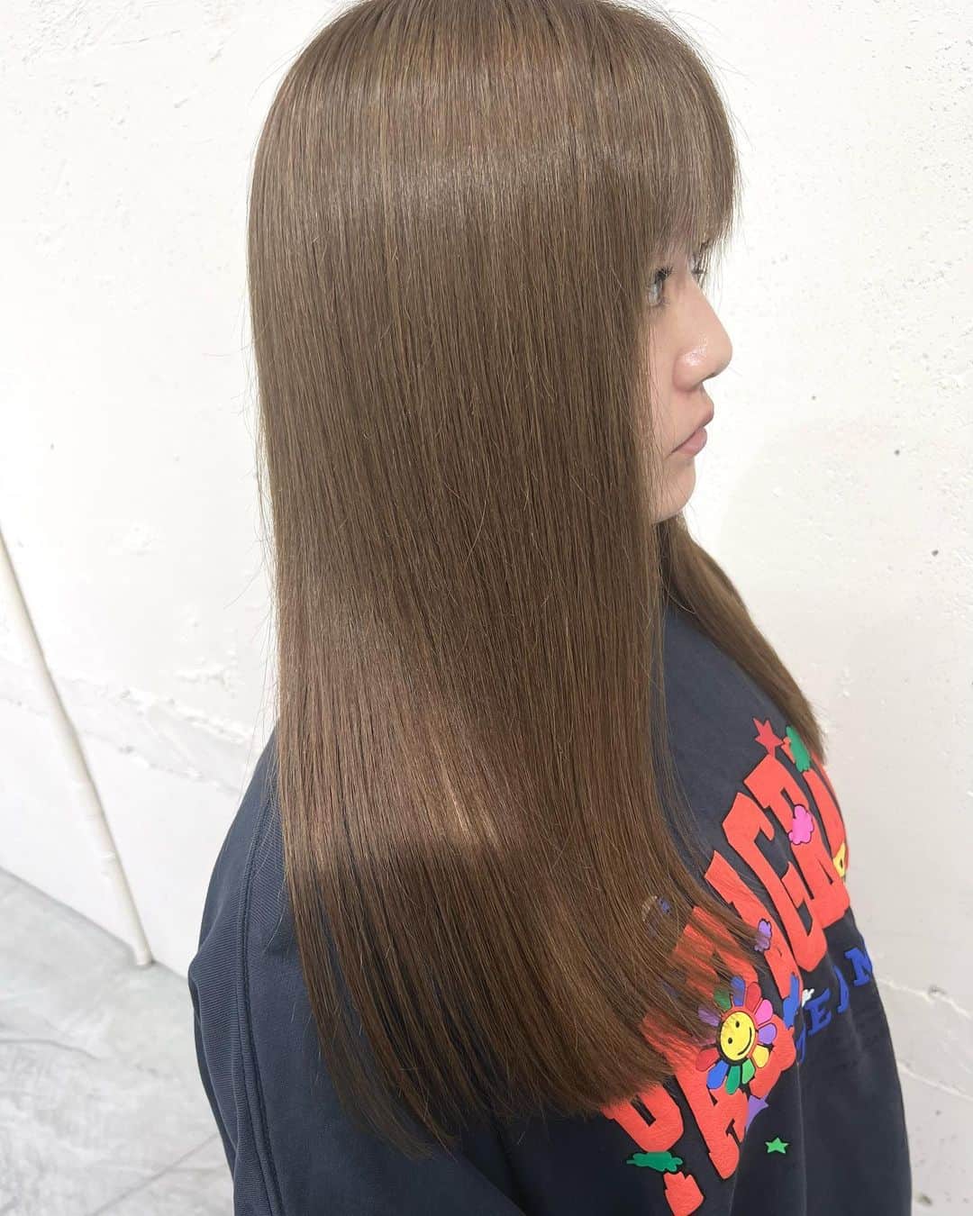 NORIのインスタグラム：「platina beige」