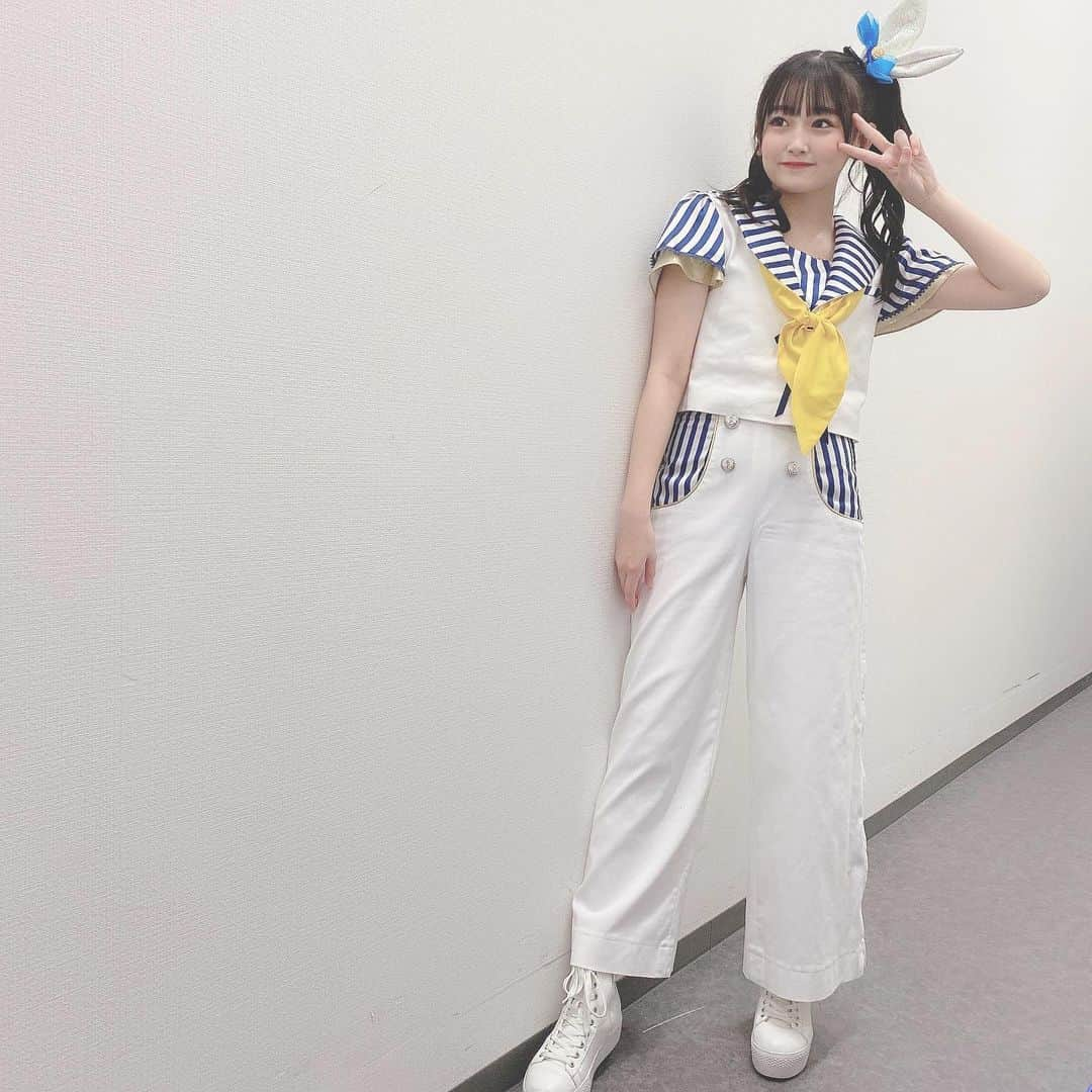 石橋颯さんのインスタグラム写真 - (石橋颯Instagram)「周年1日目🎀💕きゃわきゃわ衣装🍒💭  ･ ･ ･  #ootd #instagood #instalike #followme #いいね#アイドル #HKT10周年 #衣装」11月29日 19時02分 - ibuki__hkt48