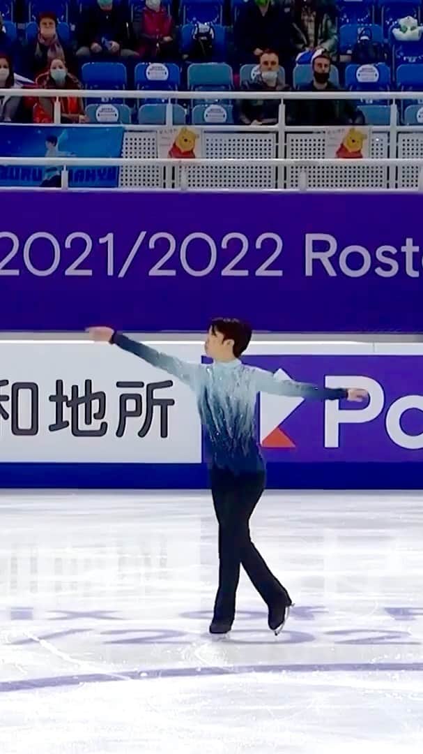 ミーシャ・ジーのインスタグラム：「Kazuki Tomono - SP #CoachChoreo」