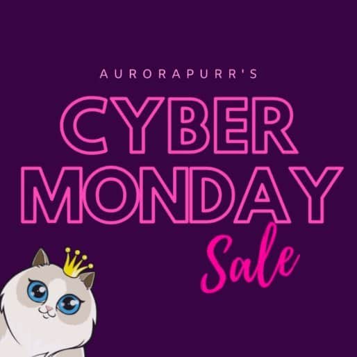 Princess Auroraのインスタグラム：「✨CYBER MONDAY SALE✨  5$ Aurora Plushies 1$ Aurora Pop Grip  #catsoftiktok #catsofinstagram #cybermonday #sale #ragdollsofinstagram #ragdollcat #aurorapurr #princessaurora #catlove #cats_of_instagram #cat」