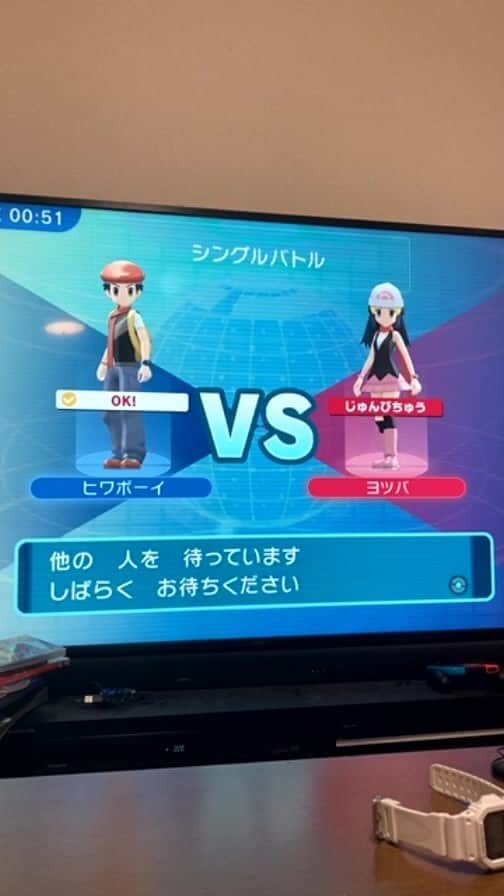 檜原洋平のインスタグラム：「レベル50のポケモンが揃ったので対戦してみました😉」