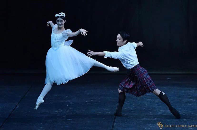 飯島望未のインスタグラム：「🧚‍♂️✨ @shoheihoriuchi  @ballet_office_japan」