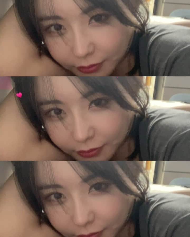 リュ・ジヘのインスタグラム：「나한테 반하라9999」