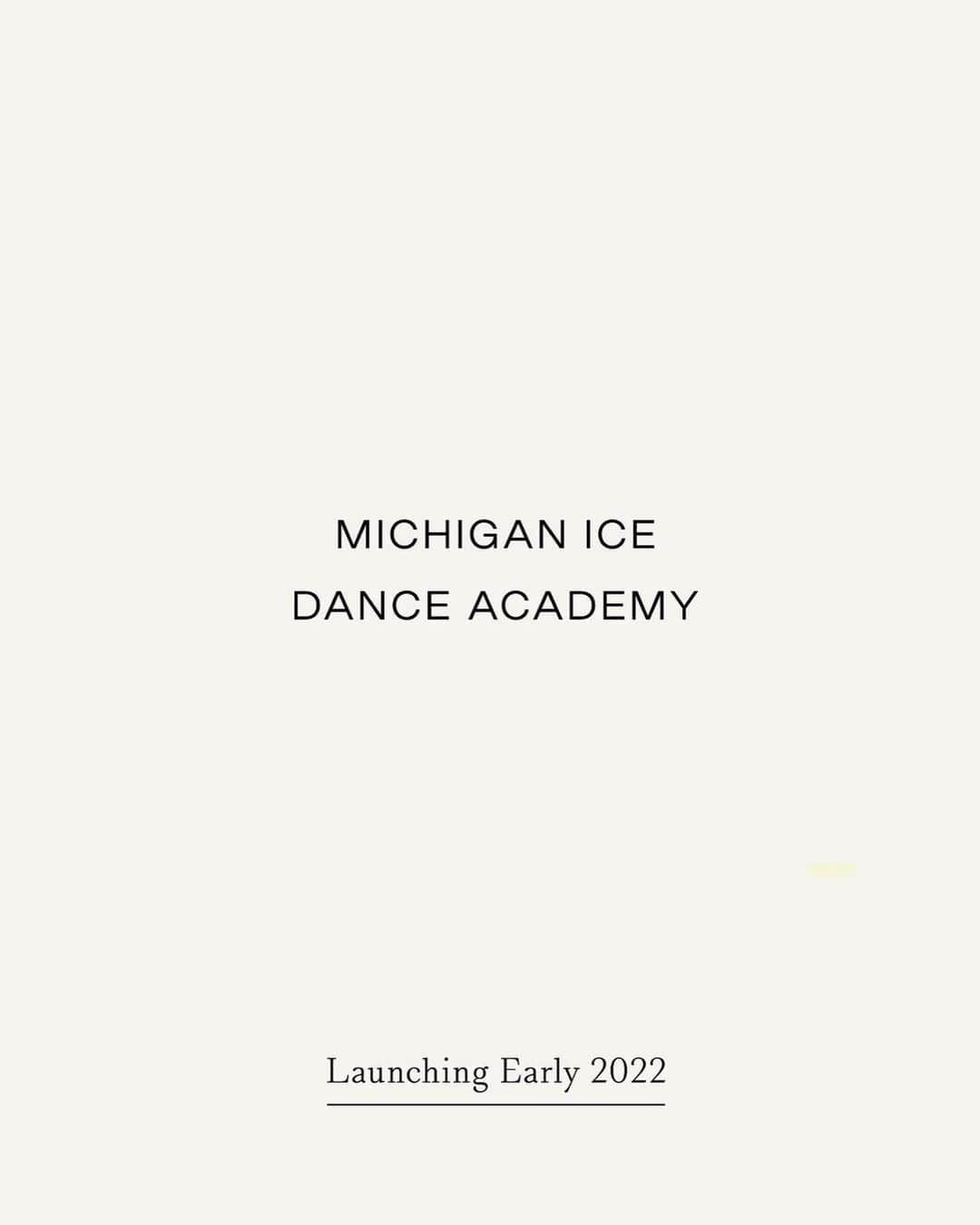 タニス・ベルビンのインスタグラム：「Excited to finally announce our next chapter! Introducing MIDA. See you in 2022 ⛸ Link in bio #midacanton」