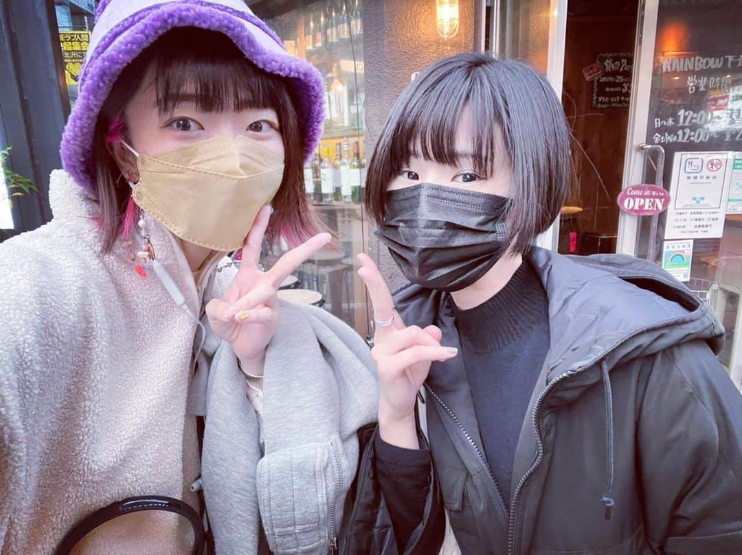 吉川ばんびさんのインスタグラム写真 - (吉川ばんびInstagram)「ぱいぱいでか美ちゃんとランチしてきました💪  話してて楽しいからいっぱい元気もらえた…！ありがと〜☺️🤍」12月1日 16時43分 - bambi_yoshikawa