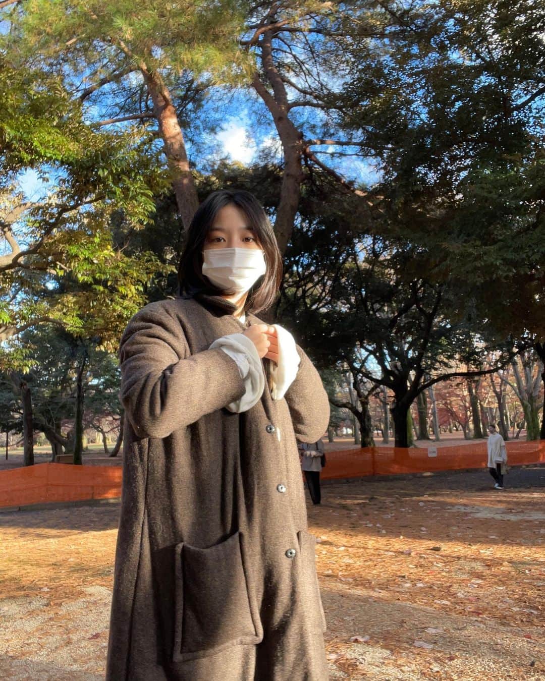 坂東希さんのインスタグラム写真 - (坂東希Instagram)「"b-coat"🧥 @yushokobayashi #着せ替えのんこ」12月2日 13時53分 - nozomibando_official