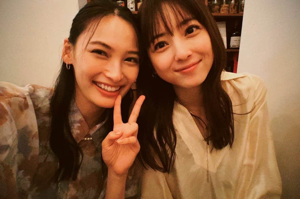 大政絢のインスタグラム：「愛しの のんさん🤍 久しぶりに会えた〜 癒しの時間🤍🤍🤍」