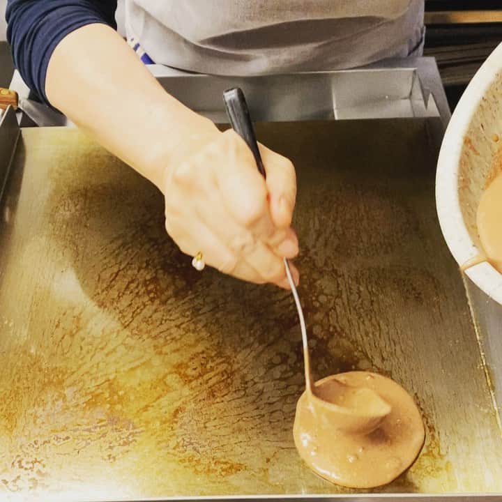伊藤まさこのインスタグラム：「撮影。たらふくパンケーキを食べました😚」