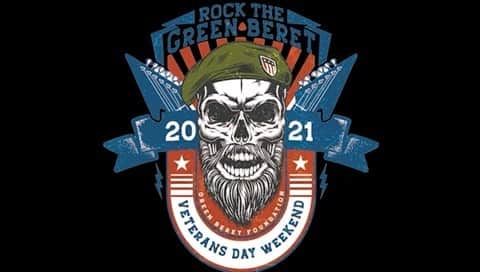 3 Doors Downのインスタグラム：「Ready to rock Veterans Day Weekend with the @greenberetfoundation 🤘🇺🇸」