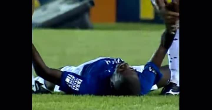 ラミレス・サントス・ド・ナシメントのインスタグラム：「@cruzeiro 💙🙅🏾‍♂️💙」