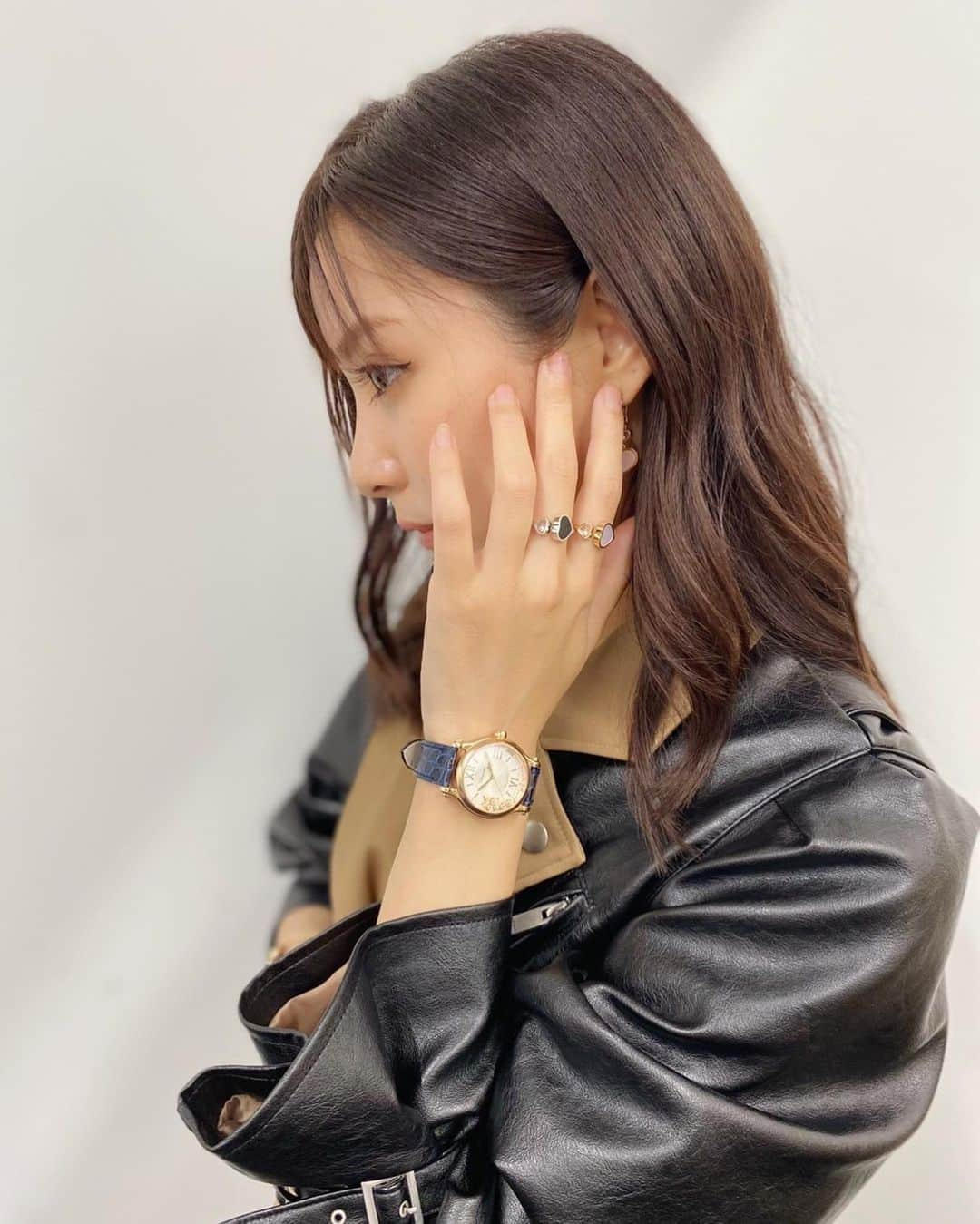 石川恋さんのインスタグラム写真 - (石川恋Instagram)「My favorite items❄️ 冬コーデもChopardと一緒に。 シンプルなのに品が出るし、どんなお洋服にも合う！ #ChopardHappyDiamonds #ChopardHappyStyle」11月9日 18時01分 - ren_ishikawa