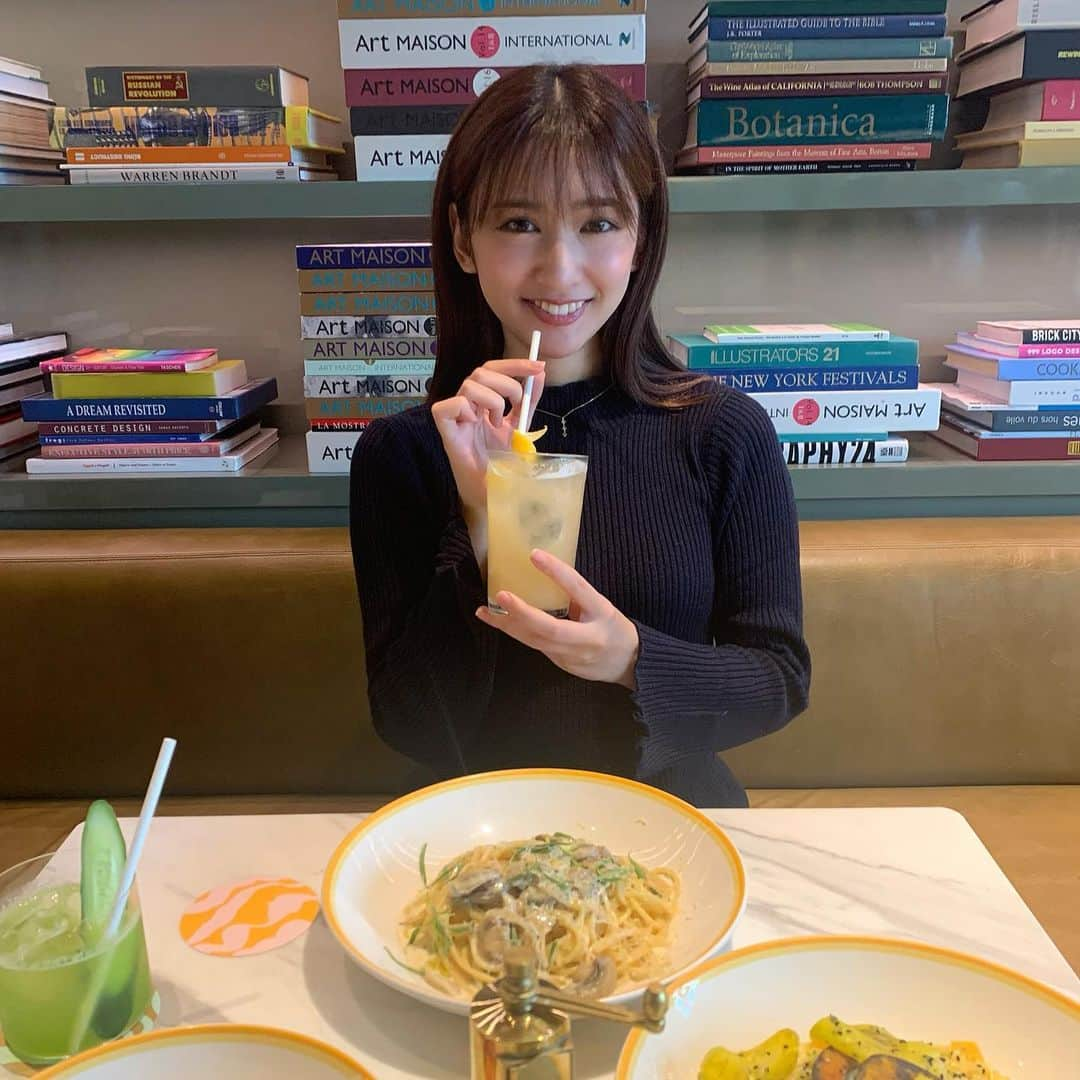 小泉遥さんのインスタグラム写真 - (小泉遥Instagram)「. . billsの秋冬リフレッシュメニューの 先行試食会にお邪魔させて頂きました🍴❤︎ . 個人的にはマッシュルームスパゲッティが めちゃくちゃタイプの味で好きだった🥺🥺 . #bills  #リフレッシュメニュー」11月9日 18時38分 - koiharu_official