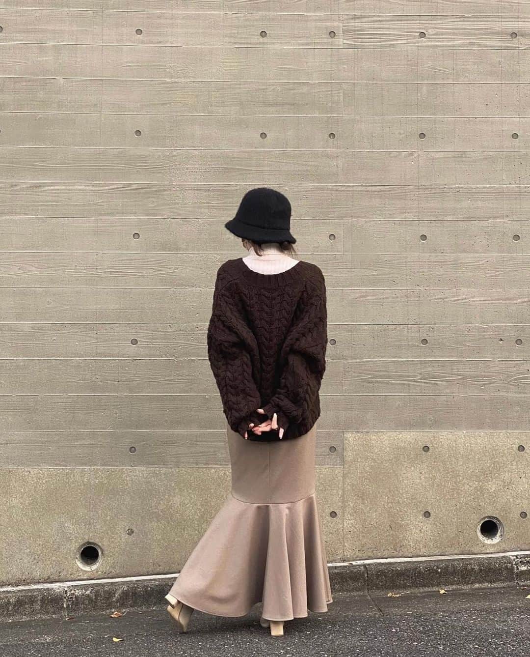 大園桃子さんのインスタグラム写真 - (大園桃子Instagram)「⁡ ⁡ ⁡ ニットの季節になってきた🐏🍂」11月9日 18時59分 - o.momoko_official