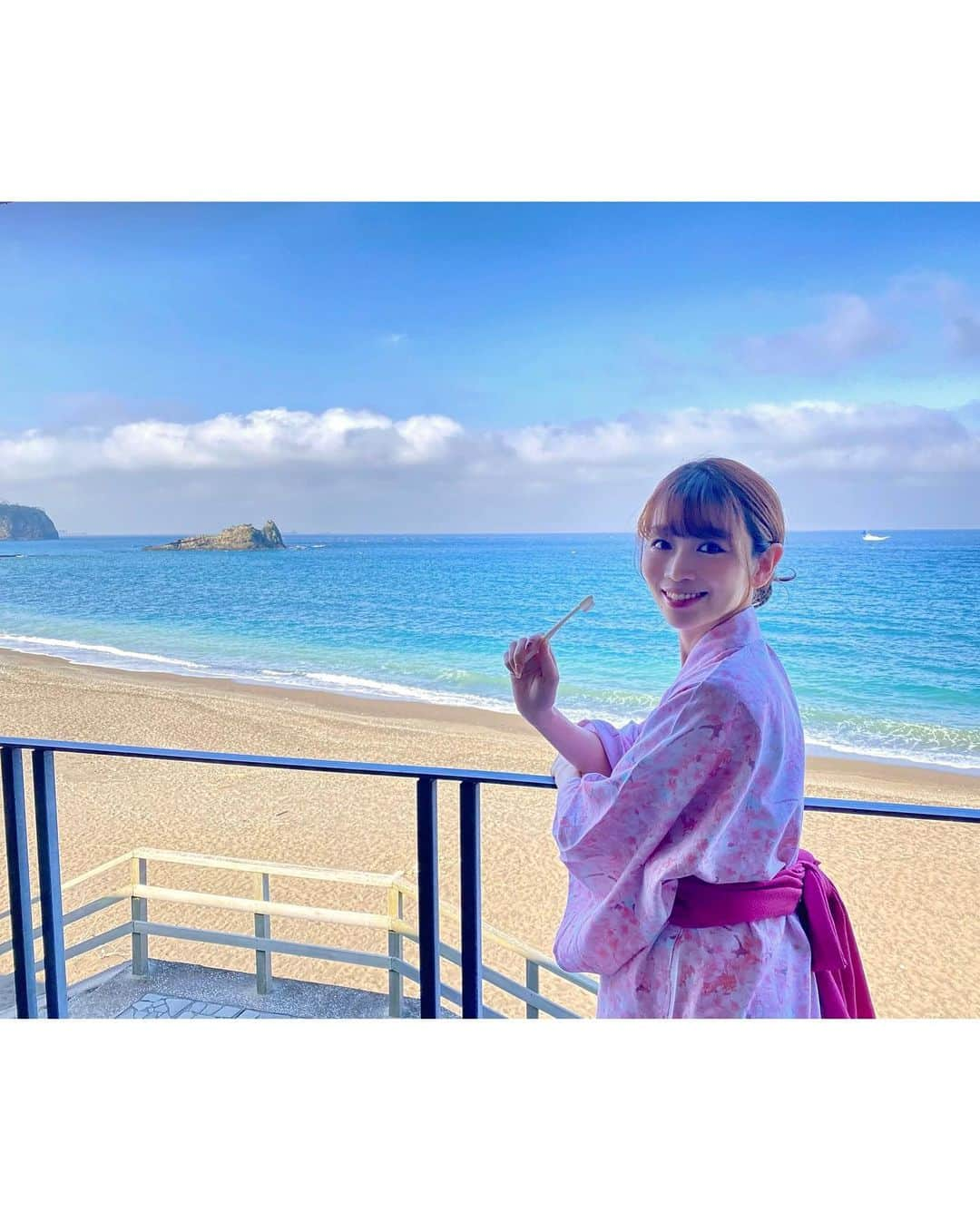 大寺かおりさんのインスタグラム写真 - (大寺かおりInstagram)「久々の旅行。 海を眺めながらの温泉♨️ 波の音を聞いてまったり。 良き時間でした☺️ . . . #千葉 #温泉 #内房 #海 #温泉入った後 #クライマックスシリーズ #見たら #ハラハラドキドキで #汗かきました  #野球好き #さざね #露天風呂付き客室 #朝の海見ながら #歯磨き #海が好き #リフレッシュ #鋸南町 #写真 #photo #photo_jpn #travelphotography」11月9日 23時03分 - kaori_ootera