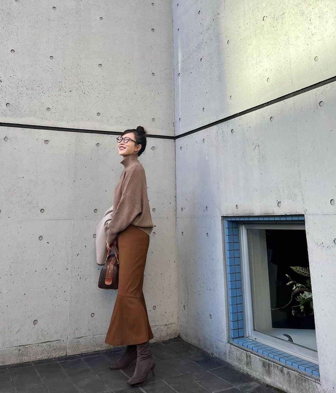 NittaSachikaさんのインスタグラム写真 - (NittaSachikaInstagram)「brown ootd🍂🍂」11月9日 23時41分 - chacch1