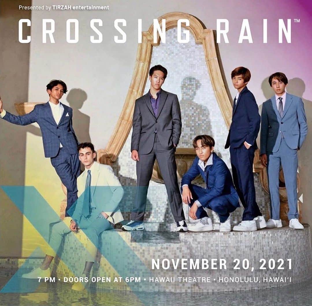 のインスタグラム：「* * * 今日の10時からチケットの販売が開始されます。 初公演、ぜひお越しいただけましたら幸いです。  * Crossing Rain Premiere  Hawaii Theater ハワイシアター  11月20日  午後6時会場 　　　　　午後7時開演  https://hawaiitheatre.secure.force.com/ticket/」