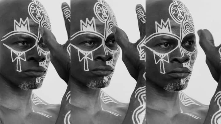 のインスタグラム：「The “Time To Heal” premium auction is now live on Binance NFT Marketplace. The series consists of five unique portraits in which the amazing artist, Láolú, applied his body art known as the Sacred Art of the Orí to my face and shoulders. Join the African story! Link in bio 🙏🏿  #TimeToHeal #NFT #Africa #Slavery #sacredartoftheori #BinanceNFT #BinanceCharity」