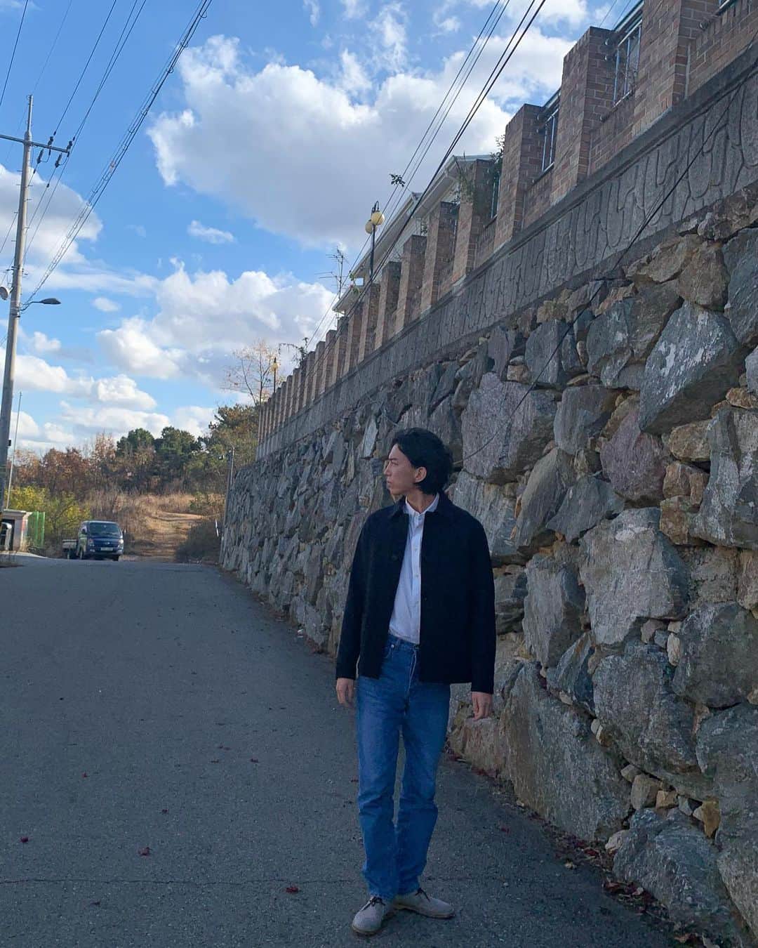 ト・サンウのインスタグラム：「오늘 구름은 ☁️」