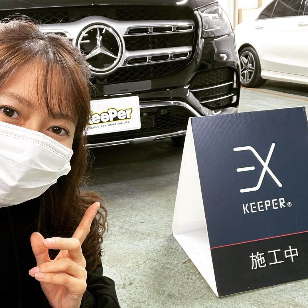 榎本加奈子さんのインスタグラム写真 - (榎本加奈子Instagram)「主浩さんが車のレースでお世話になっている keeperさんに車のコーティングをしていただきました✨ピカピカ✨ツルツル✨すごい👏   #keeper#コーティング #exkeeper  #おすすめ   #佐々木主浩 #D'station Racing ＃ピカピカ ＃ツルツル  #車  #picapica」11月11日 23時57分 - kanako._.enomoto