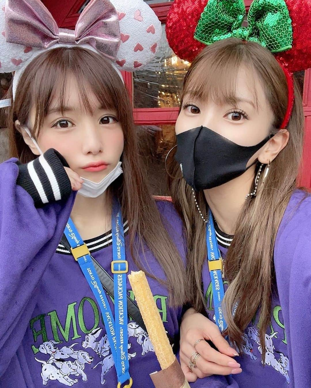 夏本あさみさんのインスタグラム写真 - (夏本あさみInstagram)「ディズニークリスマス🎄💞 たのしかったよおおおおおお😫もう会いたい」11月11日 17時21分 - natsumotoasami