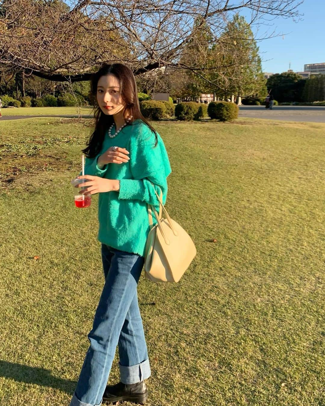 齊藤英里さんのインスタグラム写真 - (齊藤英里Instagram)「🥤🍂」11月11日 22時18分 - erisaito.official